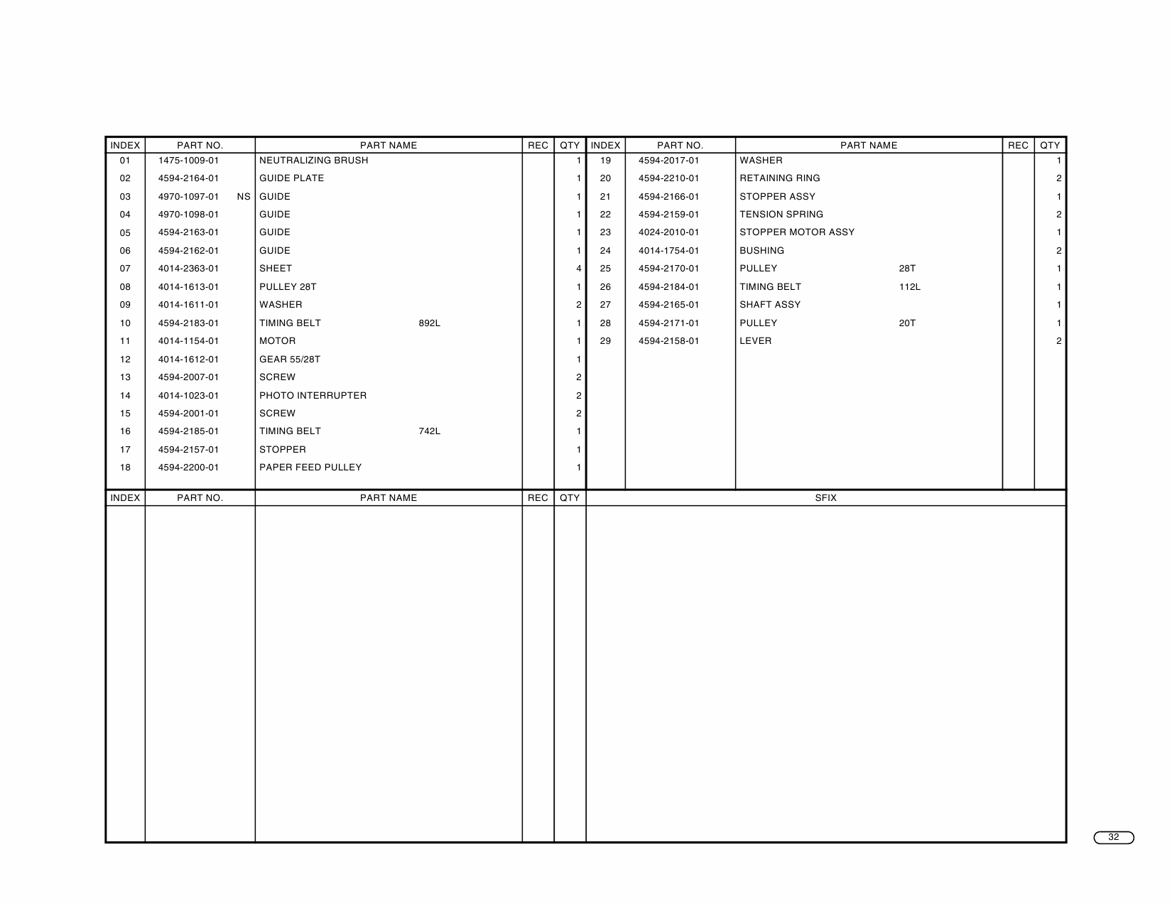 Konica-Minolta Options FN-10 210 Parts Manual-2